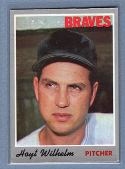 1970 Topps #17 Hoyt Wilhelm (HOF)  VG-EX  GO450
