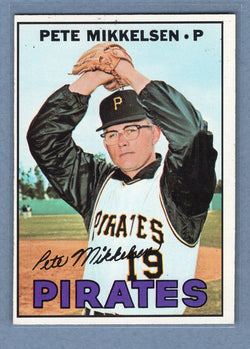 1967 Topps #425 Pete Mikkelson EX-MT  GO390