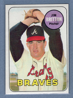 1969 Topps #154 Jim Britton (g) EX-MT  GO700