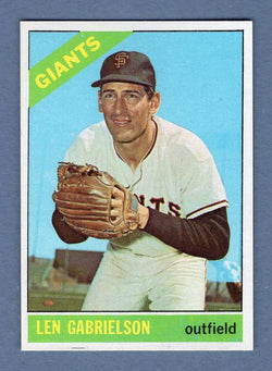 1966 Topps #395 Len Gabrielson(1) NM   G0436