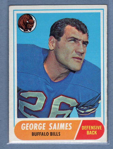 1968 Topps #201 George Saimes EX  GO205