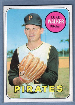 1969 Topps 36 Luke Walker VG-EX SET BREAK
