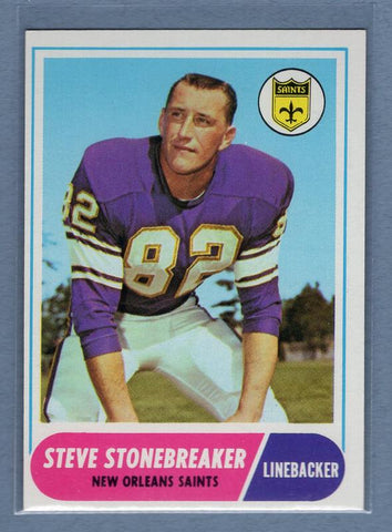 1968 Topps #108 Steve Stonebreaker EX-MT  GO155