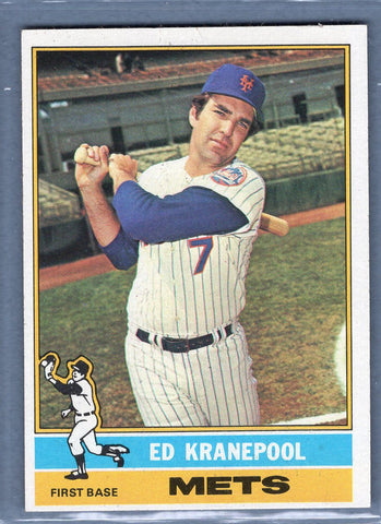 1976 Topps #314 Ed Kranepool  EX-MT  GOSB1