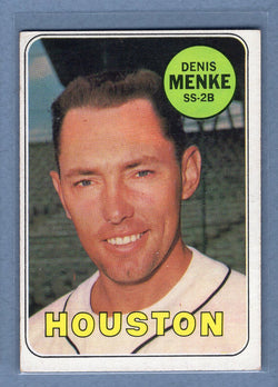 1969 Topps #487 Denis Menke (c) EX  GO577
