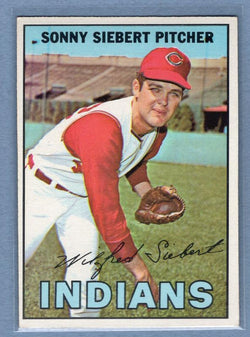 1967 Topps #95 Sonny Siebert EX  GO446