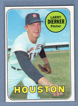 1969 Topps #411 Larry Dierker (b) EX-MT  GOWABB