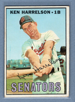 1967 Topps #188 Ken Harrelson VG-EX  GO368
