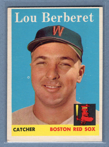 1958 Topps #383 Lou Berberet  EX  GO387