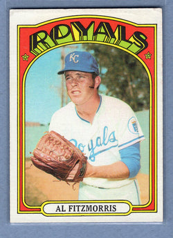 1972 Topps #349 Al Fitzmorris VG-EX  GO500