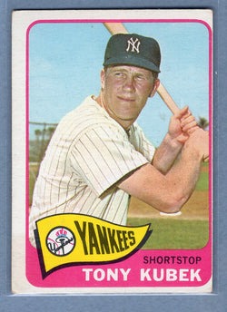 1965 Topps #65 Tony Kubek  VG-EX  GO375