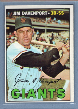 1967 Topps #441 Jim Davenport (a) EX-MT   GO340