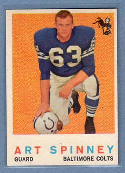 1959 Topps #171 Art Spinney EX  GO138