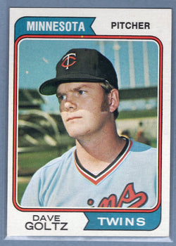 1974 Topps #636 Dave Goltz Nm-Mt
