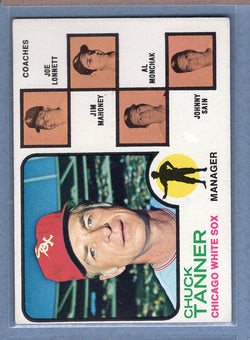 1973 Topps #356 White Sox Mgr/Coaches  EX  GO550