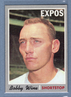 1970 Topps #332 Bobby Wine  EX  GO695