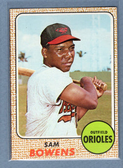 1968 Topps #82 Sam Bowens (a)  EX-MT  GO550