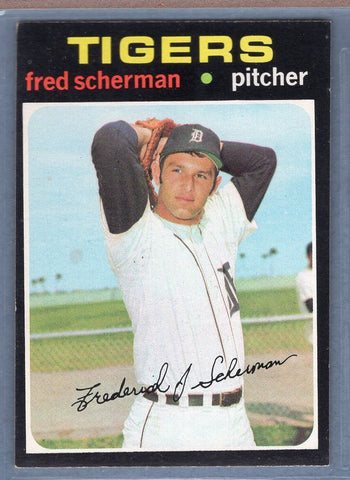 1971 Topps #316 Fred Scherman  EX  GO747