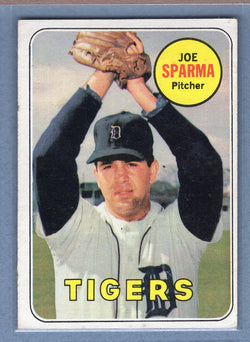 1969 Topps #488 Joe Sparma (a) EX  GO577
