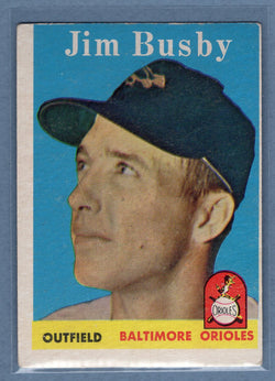 1958 Topps #28 Jim Busby (b) VG  GO501