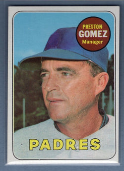 1969 Topps #74 Preston Gomez NM-MT Set Break WA WA