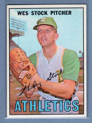 1967 Topps #74 Wes Stock EX-MT    GO323