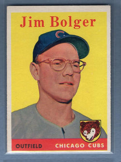 1958 Topps #201 Jim Bolger EX   GO167
