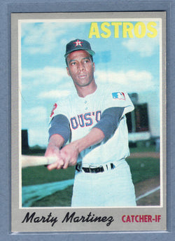 1970 Topps #126 Marty Martinez  (a) EX-MT  GO900