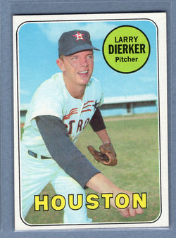 1969 Topps #411 Larry Dierker (c) EX-MT  GOWABB