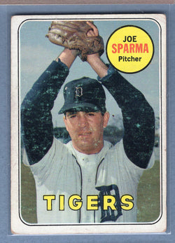 1969 Topps #488 Joe Sparma (b) VG  GO577