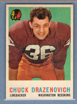 1959 Topps #172 Chuck Drazenovich EX  GO138