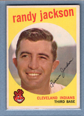 1959 Topps #394 Randy Jackson (a) VG-EX   GO410