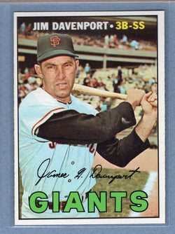 1967 Topps #441 Jim Davenport (b) EX-MT   GO340