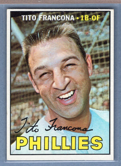 1967 Topps #443 Tito Francona EX-MT  GO360