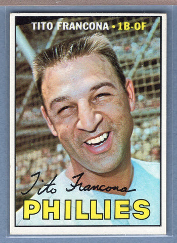 1967 Topps #443 Tito Francona EX-MT  GO360