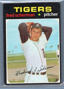 1971 Topps #316 Fred Scherman  EX  SB1