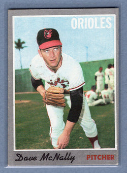 1970 Topps #20 Dave McNally (st) VG  GO450