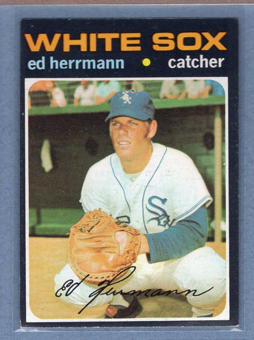 1971 Topps #169 Ed Hermann  (c) EX-MT  GO340