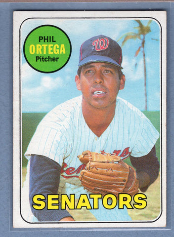 1969 Topps #406 Phil Ortega EX  GO477