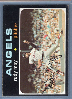 1971 Topps #318 Rudy May  EX  GO747