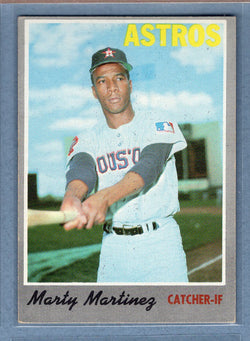 1970 Topps #126 Marty Martinez  (c) EX-MT  GO900