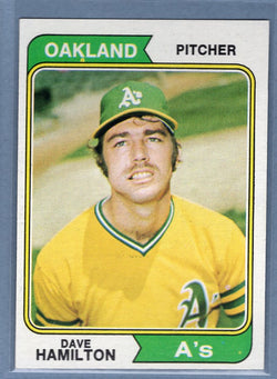 1974 Topps #633 Dave Hamilton Nm-Mt