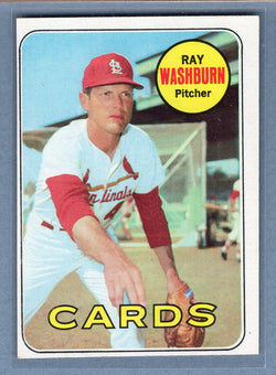 1969 Topps #415 Ray Washburn (a) EX-MT  GOWABB
