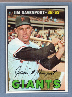 1967 Topps #441 Jim Davenport (st) (c) VG   GO340