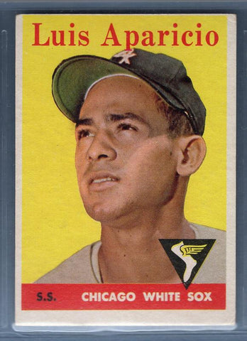 1958 Topps #85 Luis Aparicio (HOF) VG-EX  GO401