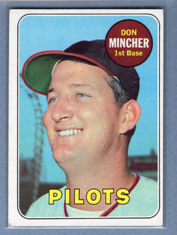 1969 Topps #285 Don Mincher  EX  GO602