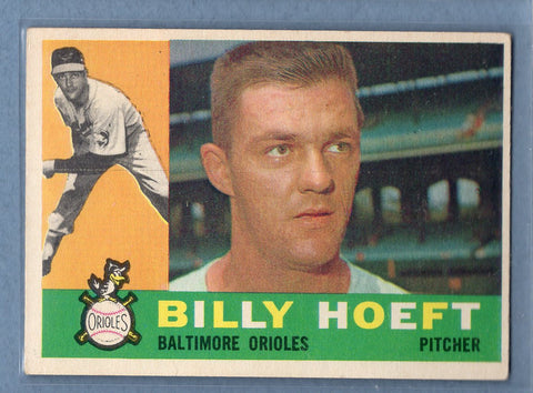 1960 Topps #369 Billy Hoeft EX  GO480