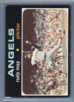 1971 Topps #318 Rudy May  EX  SB1