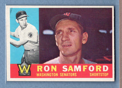 1960 Topps #409 Ron Samford EX-MT  GO244