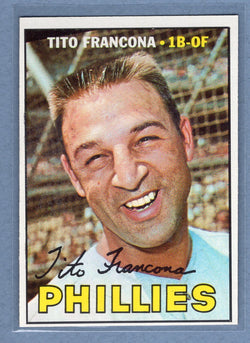 1967 Topps #443 Tito Francona (st) (a) VG   GO340